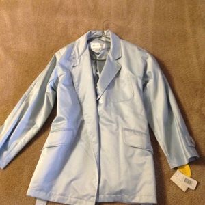 Light blue spring coat
